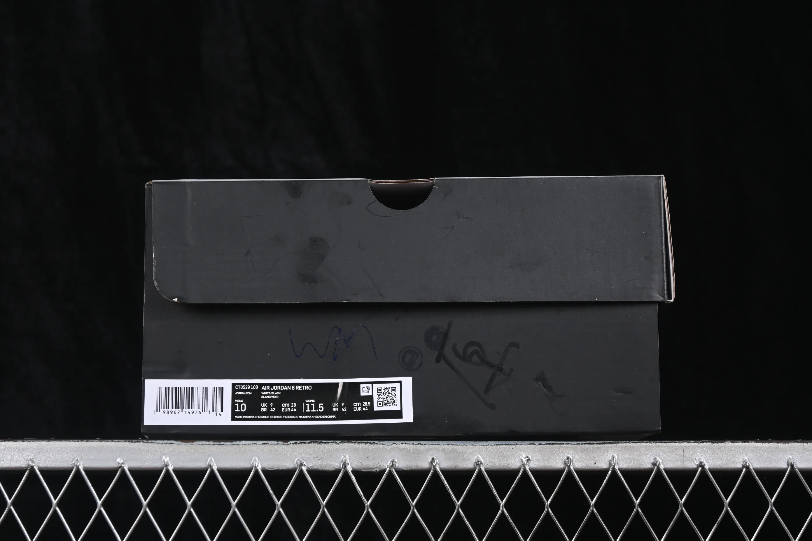 All categories Air Jordan Jordan series basketball shoes Air Jordan 6 F version Air Jordan 6 Retro "Oreo" AJ6 Joe 6 Oreo CT8529-108